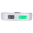 thumbnail image 4 of Báscula portátil de mano Mini, resistente, con capacidad de carga, precisa, pantalla digital LED, retroiluminada verde, para equipaje de viaje, 4 of 14