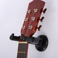 thumbnail image 3 of 2Pcs Guitar Hook Guitar Wall Hanger Guitar Wall Mount Guitar Hanger Wall Hook Holder Stand with Screws U-Shaped Sponge Protection Exquisitely crafted surface for Universal Guitar, 3 of 5
