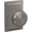 Satin Nickel, variant on Schlage FC172SWA619GDV Custom Swanson Non-Turning Two-Sided Dummy Door Knob Set - Nickel