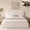 White, variant on VELOCAVA King Size Bed Frame with Lift Up Storage, Boucle Upholstered Platform Bed with Curved Headboard, No Box Spring Needed, Hydraulic Storage, Blush Pink