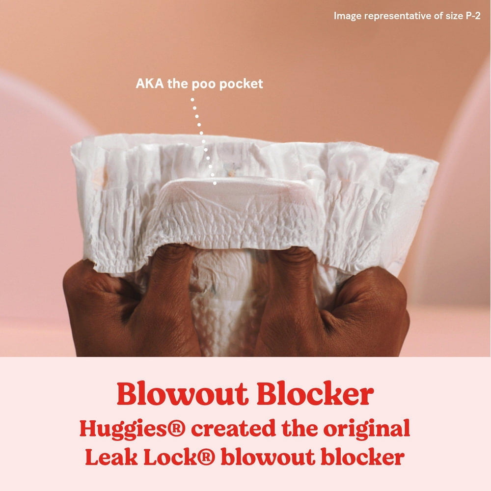 Huggies Little Snugglers Baby Diapers, Econo Pack, Size 5, Count 132, Size 1-6 | 108-150 Count