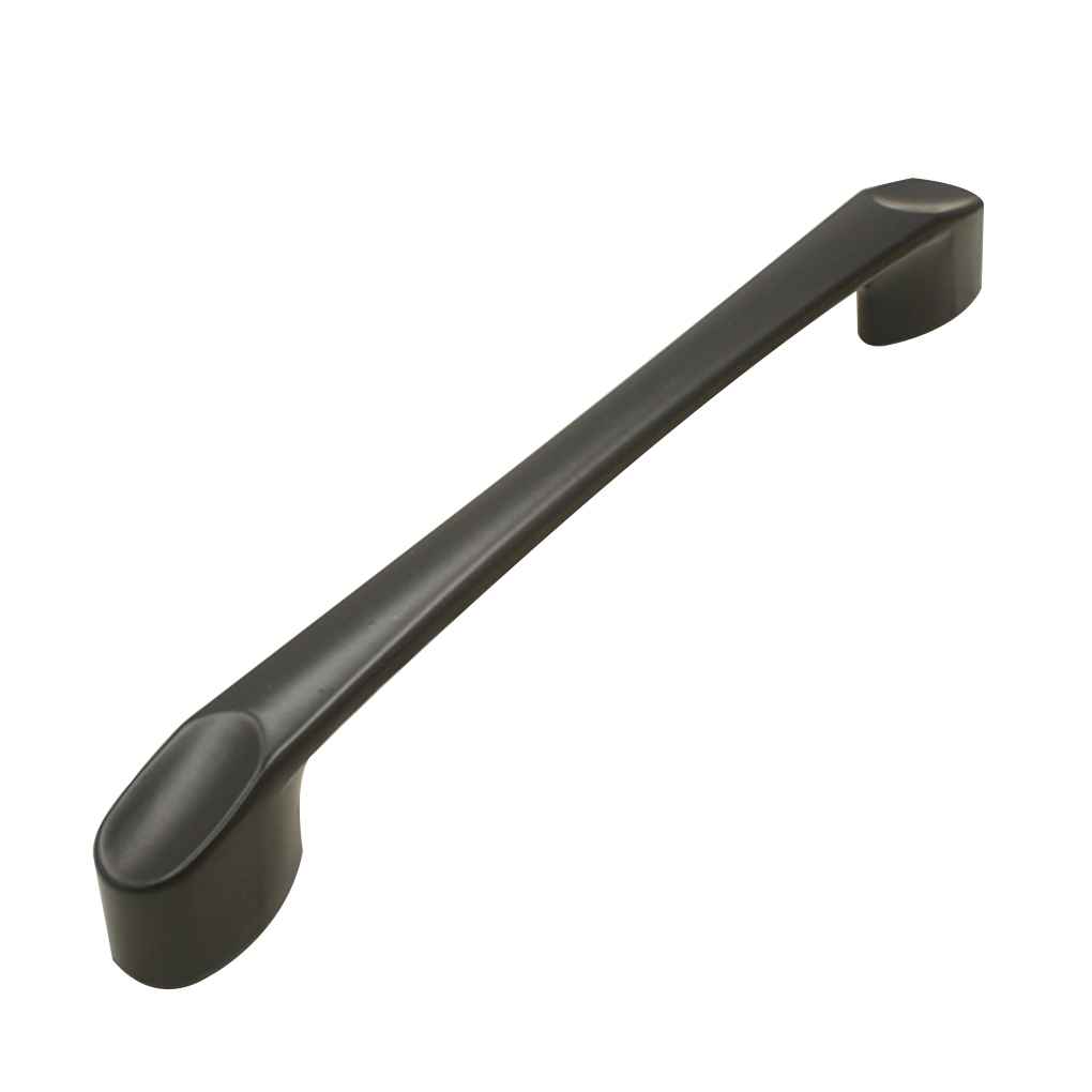 Black Vintage Zinc Alloy Long Round Handles Pull Knobs for Kitchen