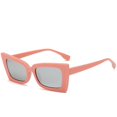 thumbnail image 3 of Unisex Square Classic Cat Eye Sunglasses Cateye Sunglasses Y1065, 3 of 5