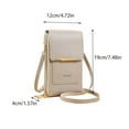 thumbnail image 2 of SPORRYOO Small Crossbody Cell Phone Bag Versatile Leather Bag for Women, Providing Convenient Storage for Touch Screen Phones and More, 2 of 2