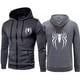 thumbnail image 1 of Nueva sudadera con capucha para hombre, moda urbana, estampado de araña, sudadera con cremallera, forro polar para mujer, sudadera con capucha de Spiderman para hombre, 1 of 1