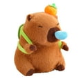 thumbnail image 4 of LOVEVER Jouet en Peluche Capybara Animal en Peluche Capybara avec Bulles Amovibles Nursery Turtle Shell C, 4 of 9