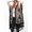 (Black/Ivory), variant on Women's Boho Velvet Peacock Embroidered Long Open Kimono Beach Shawl