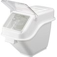 thumbnail image 5 of TrueCraftware- 5 Gallon (80 Cups) White Shelf Ingredient Bin with Clear Flip Top Lid & Measuring Scoop- Stackable Plastic Kitchen Pantry Organization Dry Food Flour Sugar for Kitchen Restaurant, 5 of 6