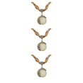 thumbnail image 1 of Jumpingount COLLAR COLGANTE Estética Mujer Collar Gargantilla Aniversario Cumpleaños Fiesta Arte Joyería Presente Accesorios Beige Beige 3piezas Jumpingount CBP352640, 1 of 6
