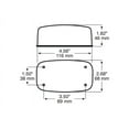 thumbnail image 2 of Peterson Surface Mount Stop & Tail Light, 2 of 2