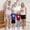 Stripe Star, variant on Family 4th of July Shirts Star Striped Print Crew Neck Short Sleeve T-Shirts Matching Outfits