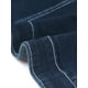 thumbnail image 5 of Chaqueta de mezclilla corta de manga corta para mujer INSPIRE CHIC, ajuste slim, casual, en negro y azul, talla XS, 5 of 6