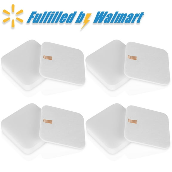 4Pack LA502 LA702 Foam & Felt Filter Replacement for Shark Rotator Lift-Away ADV DuoClean Upright Vacuum LA300 LA301 LA322 LA500WM LA360 LA362, Replaces Part # XFFK320