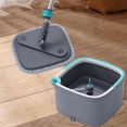 thumbnail image 4 of UYGDUY-6 Pack Microfiber Mop Head Replacement, Compatible with True & Tidy SPIN-800 TrueClean Mop M16 Spin Mop, Square Microfiber Mop Pads, Grey, Microfiber, Felt, 4 of 4