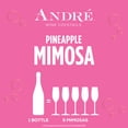 thumbnail image 5 of Andre Mimosa Pineapple Sparkling Wine Cocktail, 750ml Bottle, 5 of 5