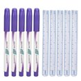 thumbnail image 2 of Eyebrow Marker Pen Ruler, Marker Pen Ruler Positioning 5 Set For Body Art, 2 of 5