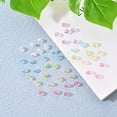 thumbnail image 7 of Transparent Acrylic Beads Bicone Mixed Color 4x4mm Hole: 1.5mm 990pcs/box, 7 of 7