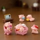 thumbnail image 5 of 6 Uds. Figuras de Cerdos en Miniatura, Figuras de Juguetes Familiares de Cerdo Rosa , Manualidades DIY para DecoracióN de JardíN de Hadas, Decoraciones para el Hogar, 5 of 5