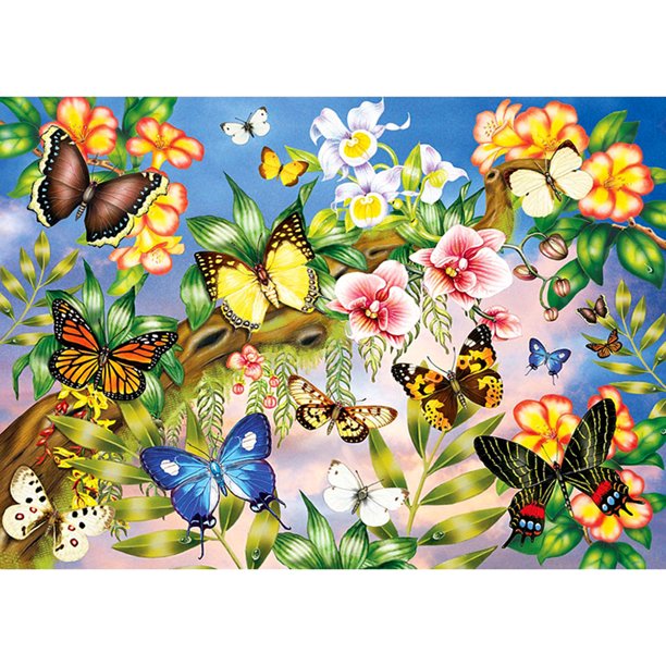 Taladro de pintura de diamante (DE4496) 5D punto de cruz completo mariposa DIY imagen decoración 40x50cm Hugtrwg Para estrenar