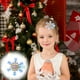thumbnail image 1 of Christmas Snowflake Water Diamond Hair Clip Top Clip Sweet And Non Hurting Hair Clip Princess Side Hair Clip Accessories, 1 of 6