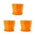 thumbnail image 4 of pitrice Durability Prevent Water Leakage - Reliable And Practical Flower Pot For Garden Orange S,1 3Set, 4 of 6