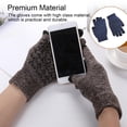 thumbnail image 4 of Sonducket Guantes de punto Invierno Mujer Hombre Calentamiento de manos Cubierta Accesorio de ropa Pantalla táctil Punto Guante de dedos completos Tipo 1 guantes y mitones Tipo 6 Sonducket AP010237-06, 4 of 6