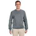 thumbnail image 5 of Fruit of the Loom 82300 Adult 12 oz. Supercotton Fleece Crew, Athletic Heather, 2X, 5 of 8