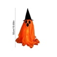 thumbnail image 3 of Light Up Halloween Ghost Figurines Set, Dual Color LED Glowing Freestanding Fabric Decor, for Yard Porch Lawn Halloween Party Indoor Outdoor Decoration, 3 of 6