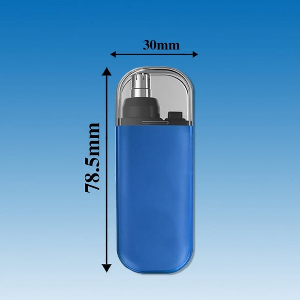 Eliminador de vello nasal portátil y lavable.