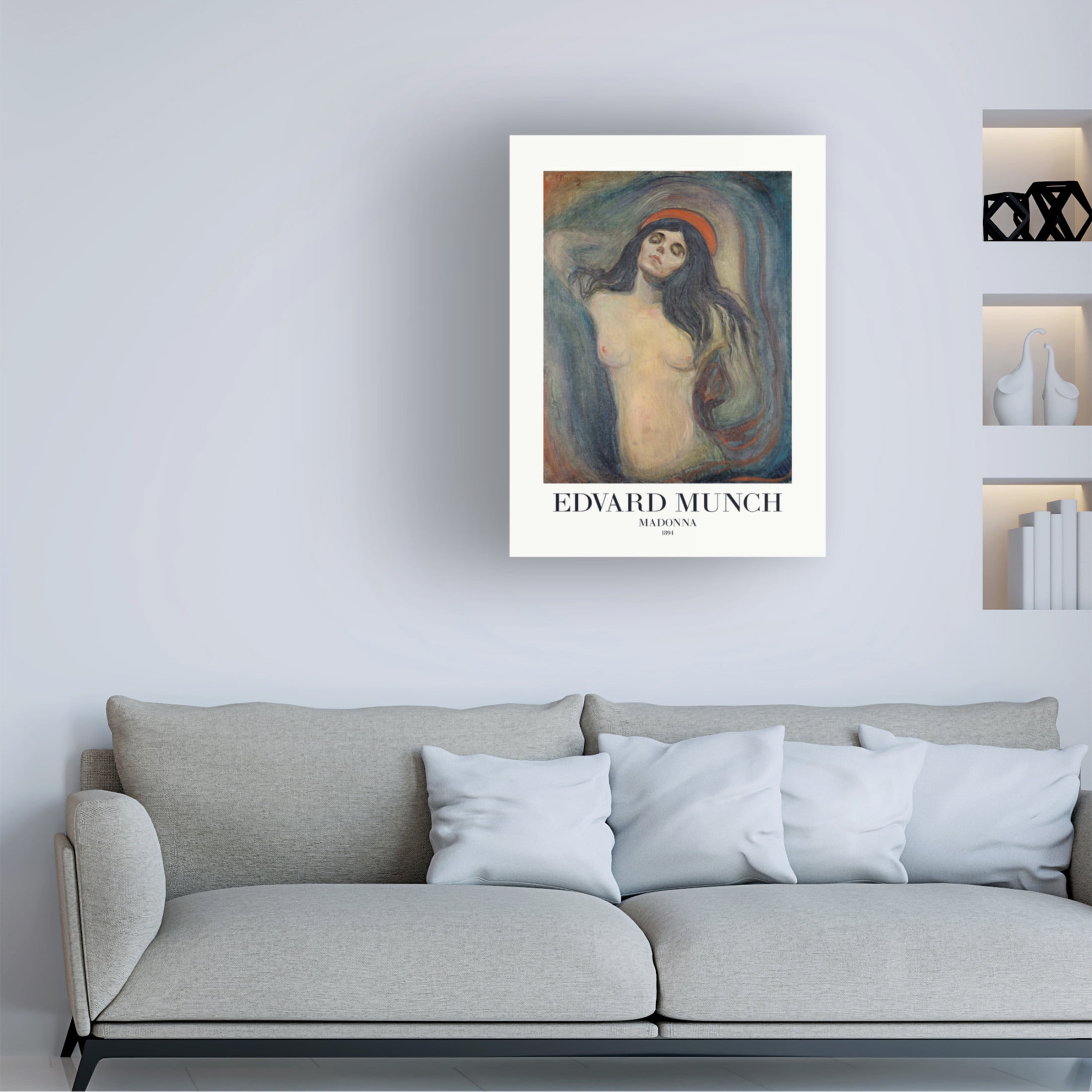 Trademark Fine Art Pictufy Madonna 1894 Canvas Wall Art