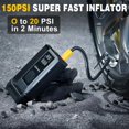 thumbnail image 3 of Batería externa para inflar neumáticos Jump Starter Gillaway 4500A, 150 psi, 3 of 7