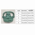 thumbnail image 2 of Dog Cat Sun Hat 2026, Adjustable Summer Beach Hat with Ear Holes, Puppy Sun Protection Bonnet(S,Green), 2 of 2