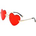 thumbnail image 3 of Lunettes Rétro Sans Monture Légères pour Plage et Magasinage Rose, 3 of 5