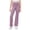 Purple, variant on Girls Uniform Pants Girls Yoga Pants Bootcut Wide Leg Foldover Flares Athletic High Waisted Bell Bottom Trendy Teen Outfits Kids Clothes Sky Blue Size,5-6 Years