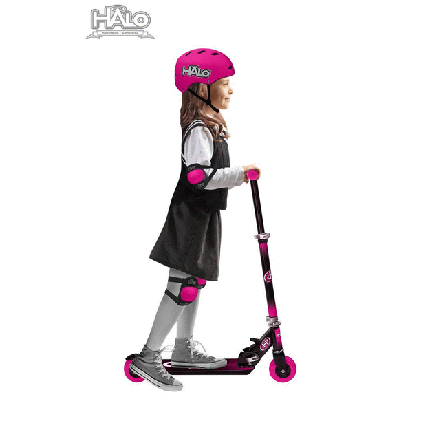 HALO 6 Piece Scooter Combo Set Pink
