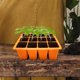 thumbnail image 4 of Bandeja para Plantación de Árboles Jóvenes Perfecl Silicona con Orificios de Drenaje Naranja 12 Rejillas, 4 of 8