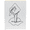 1 Pack, White, Beige, Black, variant on 5 in x 7 in Silhouette Whisper Box Decor, Abstract Single Line Lips Design, Neutral Colors, Freestanding, Wall Mountable, Intricate Detail, Adds Charm to Home, Office, Lightweight, Compact, White