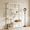 White, variant on Fnova 69" Industrial Storage Shelf Unit, 6-Tier Staggered Etagere Bookcase Display for Living Room Bedroom Home Office