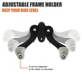 thumbnail image 2 of Ibera Horizontal Bicycle Bike Wall Hanger, Bike Hook Holder Storage Rack For Indoor Storage, 45 Degree Adjustable Angle To Kee, 2 of 4