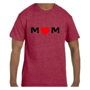 Tshirt Mother's Day MOM - Red Heart Love