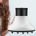 thumbnail image 2 of Hair Diffuser Attachment Lightweight Curly Hair Dryer Diffuser 3.8 Cm And 6 Cm Adjustable Hair Curling Tool Diffuser Blow Dryer Diffuser For Frizz Curly A, 2 of 7