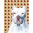 thumbnail image 1 of 15 x 15 Po Pit-Bull Automne Feuilles Portrait Drapeau&44; Taille du Jardin, 1 of 1