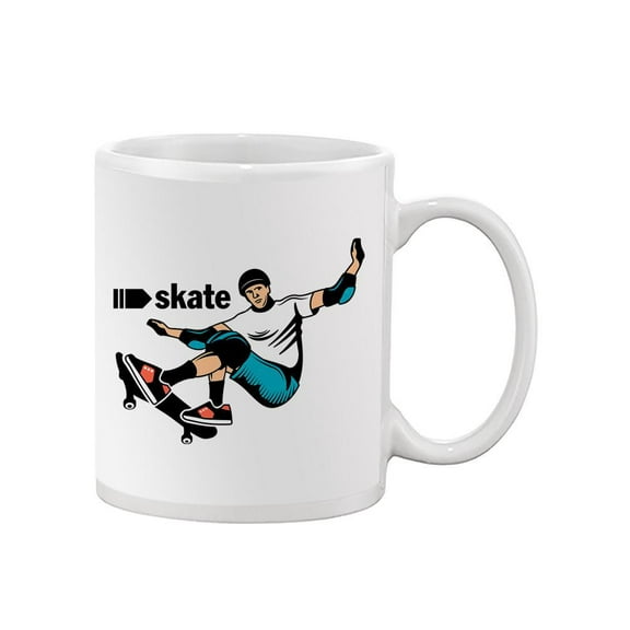 Skater Dude Mug - SPIdeals Designs,
