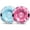 Pink,Blue, variant on scurora 2 Pack Snow Tube, 36" Cold-Resistant Inflatable Snow Sled, Thickened Heavy Duty Sleds for Winter with Handles, Winter Toys for Outdoor Sledding Snow Tube Sports