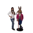 thumbnail image 3 of Jack The Bunny Rabbit Over Sized Statue, 3 of 7