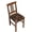 Four Pieces, variant on Kdxio Chair Seat Covers BBQ Party Print Chair Covers for Dining Room Square Washable Chair Protector Seat(Two Pieces)