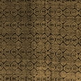 thumbnail image 1 of Ahgly Company Indoor Square Abstract Brown Modern Area Rugs, 7' Square, 1 of 4