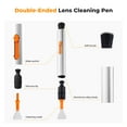 thumbnail image 2 of K&F Concept Versatile Switch Lens Cleaning Pen, Replaceable Pen Tip for Camera Filters Screen Phone Computer Tablet AR VR Glasses, 2 of 9