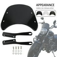 thumbnail image 2 of Suitable for For Honda Mounting Bracket Motorcycle Retro Windscreen Deflector Cover 5-7 inch Universal Motos Modified Parts Front Windshield, 2 of 5