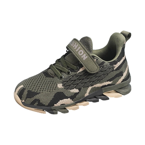 yocbz Boy Shoes Toddler Lightweight And Breathable Mesh Shoes For Boys Training And Older Children Running Shoes For Girls Multi-color,11-11.5 Years